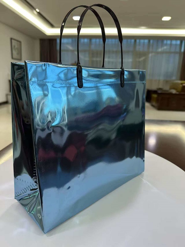 RGS PACKAGING Launched New Single-Color Laser Film Laminated Gift Tote Bag