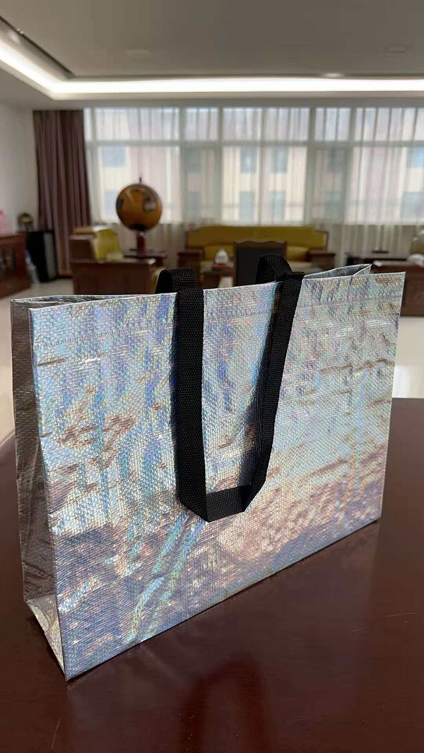 RGS PACKAGING's New Laser Film Woven Tote Bag