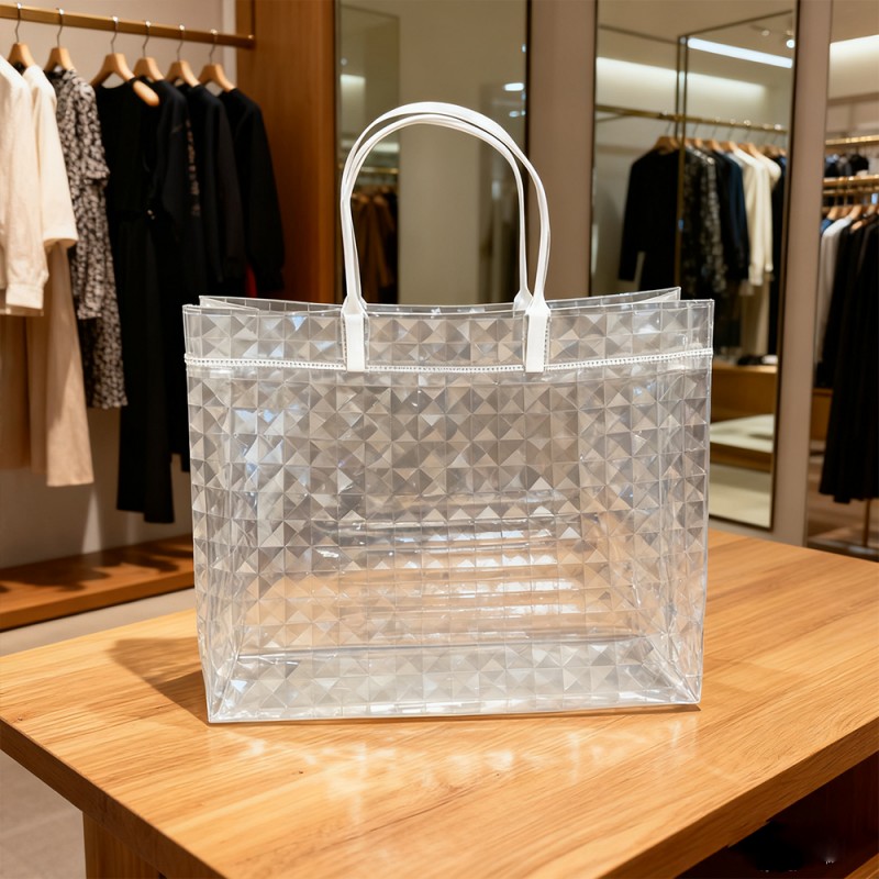 3D Effect Laminated Gift Tote Bag