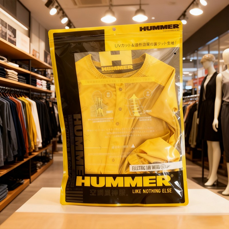 PET Laminated Zipper Stand-Up Pouch Bag