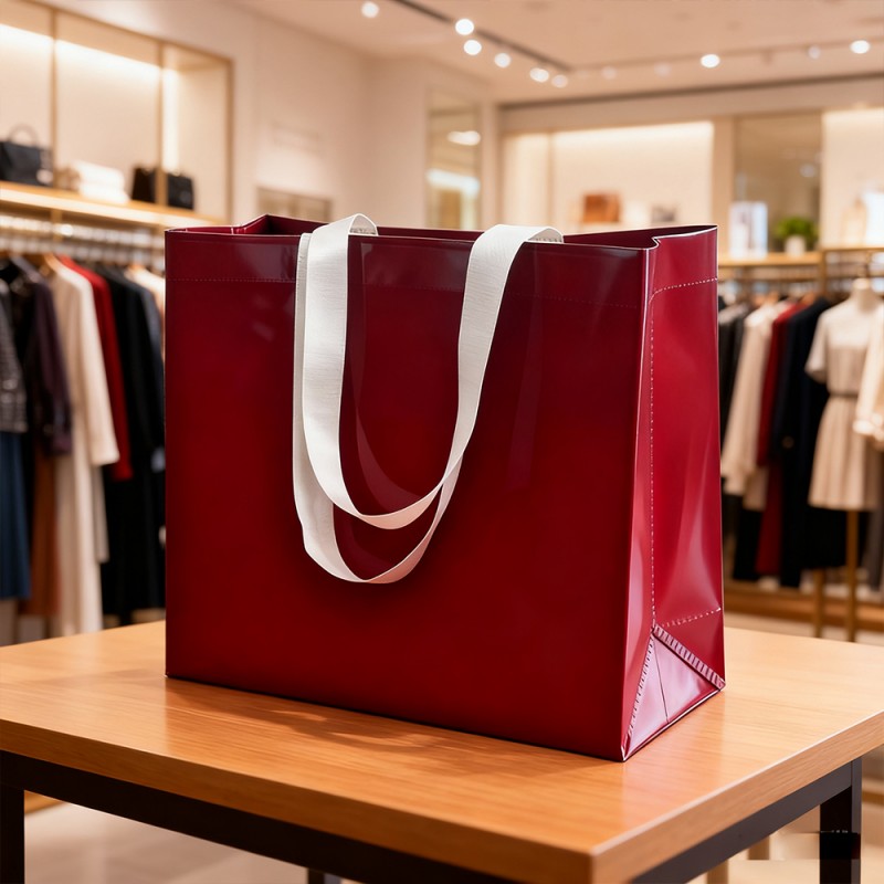 PP Laminated Kraft Paper Takeaway Bags